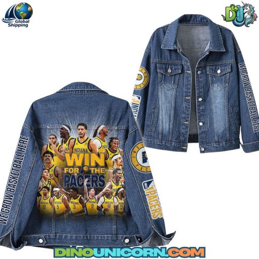 Indiana Pacers NBA Denim Jacket