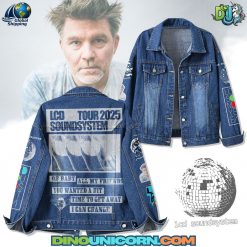 LCD Soundsystem Tour 2025 Denim Jacket