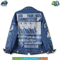LCD Soundsystem Tour 2025 Denim Jacket