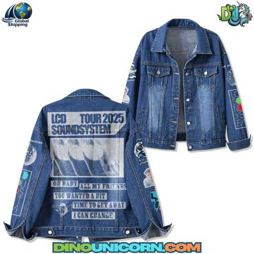 LCD Soundsystem Tour 2025 Denim Jacket