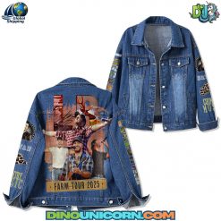 Luke Bryan Farm Tour 2025 Denim Jacket