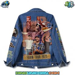 Luke Bryan Farm Tour 2025 Denim Jacket