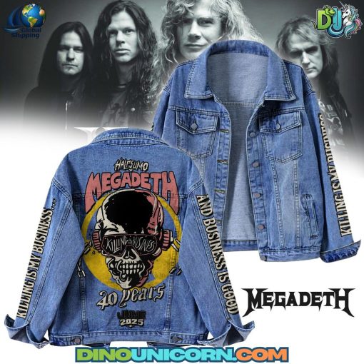 Megadeth Denim Jacket