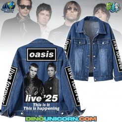 Oasis Band Denim Jacket