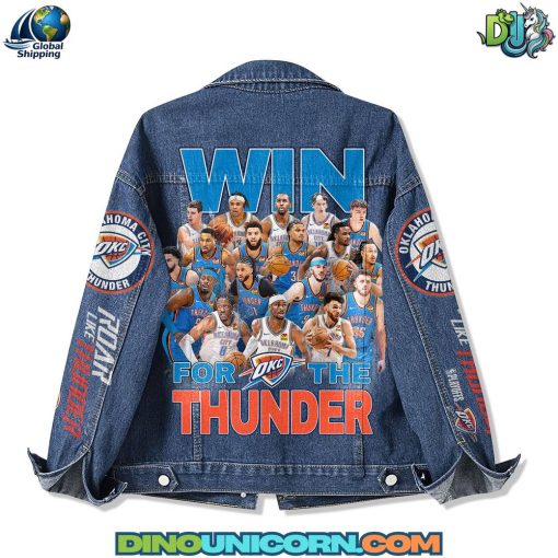 Oklahoma City Thunder NBA Denim Jacket