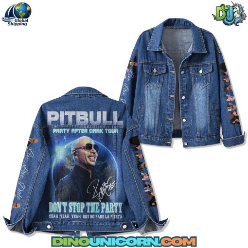 Pitbull Singer Denim Jacket