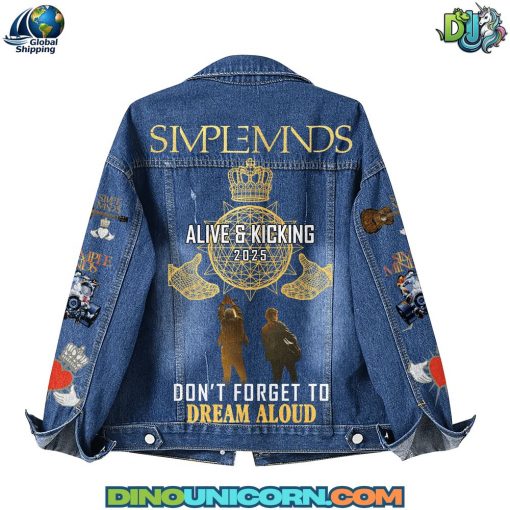 Simple Minds Denim Jacket