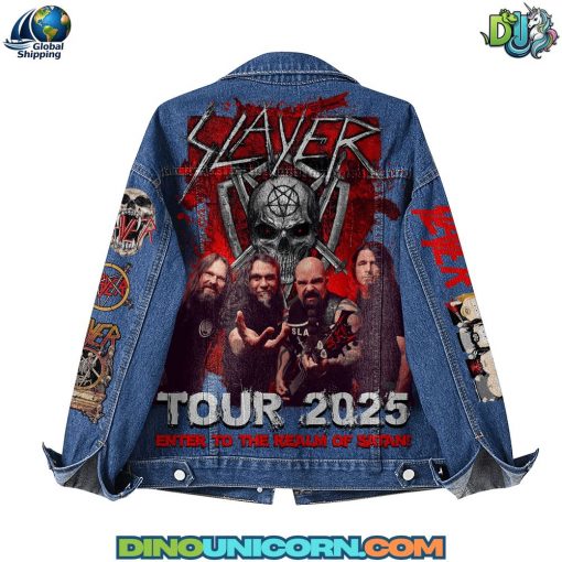Slayer Band Denim Jacket
