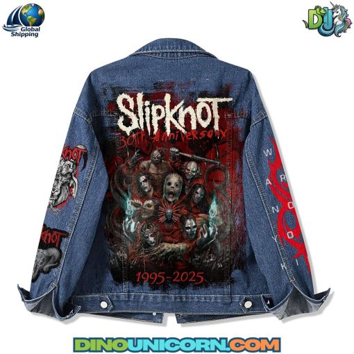 Slipknot 30th Anniversary Denim Jacket
