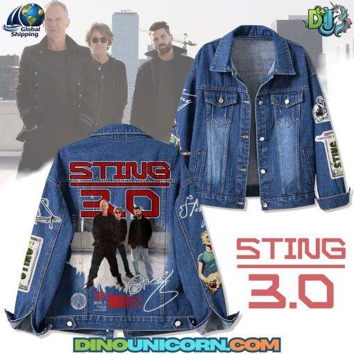 Sting Band Denim Jacket
