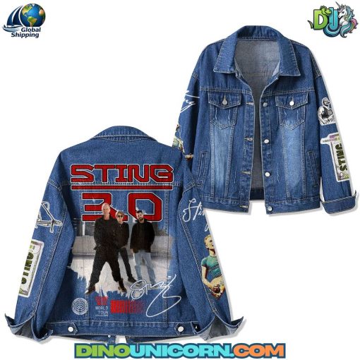 Sting Band Denim Jacket