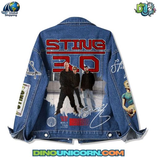 Sting Band Denim Jacket