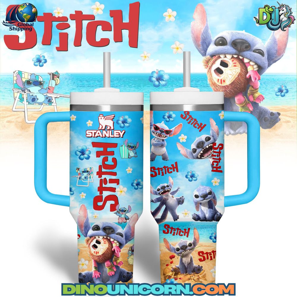 Stitch Stanley Tumbler Cup Stitch Stanley Tumbler Cup – Disney collectible insulated stainless steel tumbler with playful Stitch character design, reusable hot and cold drinkware, leak-proof travel cup available in 30 oz and 40 oz sizes.