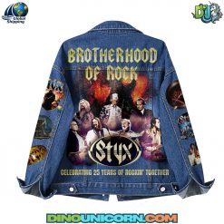 Styx Band Denim Jacket