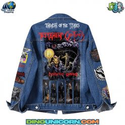 Testament Band Denim Jacket