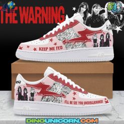 The Warning Air Force 1 Sneaker