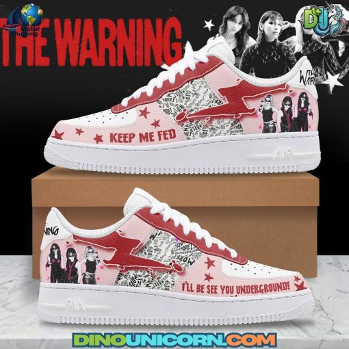 The Warning Air Force 1 Sneaker