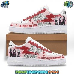 The Warning Air Force 1 Sneaker