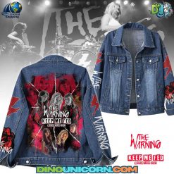 The Warning Keep Me Fed World Tour 2025 Denim Jacket