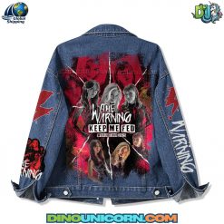 The Warning Keep Me Fed World Tour 2025 Denim Jacket
