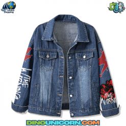 The Warning Keep Me Fed World Tour 2025 Denim Jacket