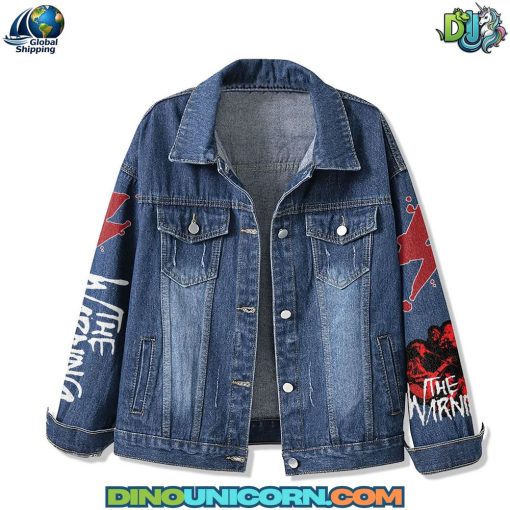 The Warning Keep Me Fed World Tour 2025 Denim Jacket