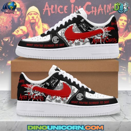 Alice In Chains Air Force 1 Sneaker