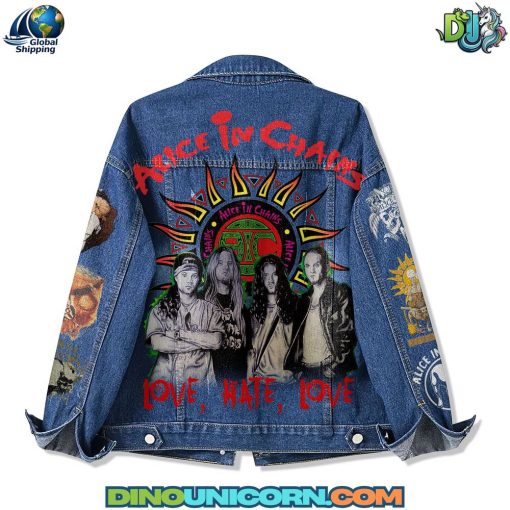 Alice In Chains Denim Jacket