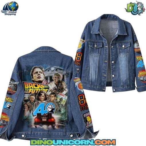 Back to the Future Denim Jacket