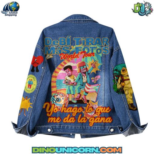 Bad Bunny Denim Jacket