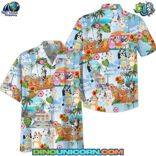 Bluey Hawaiian Shirt