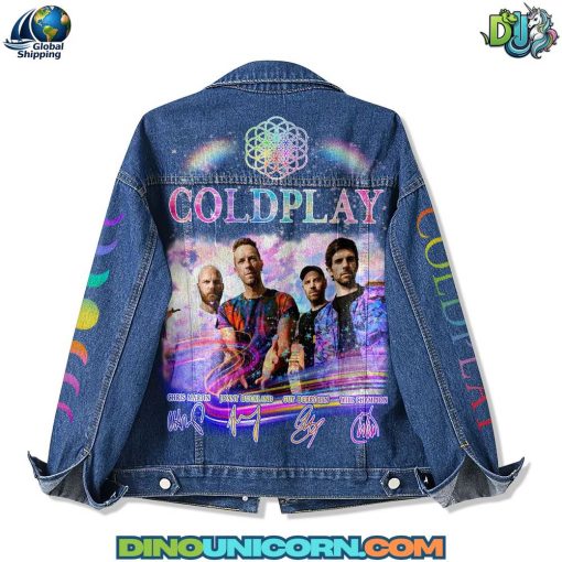Coldplay Denim Jacket
