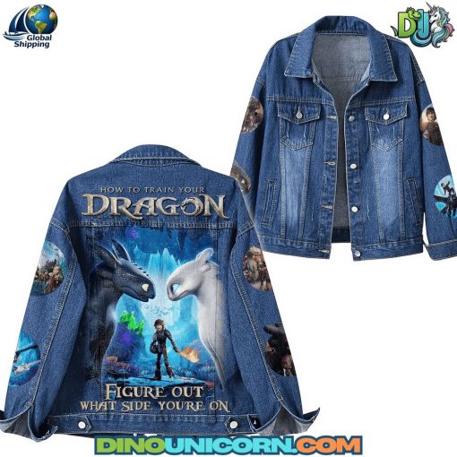 How to Train Your Dragon Denim Jacket