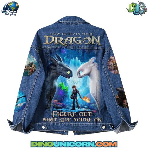 How to Train Your Dragon Denim Jacket