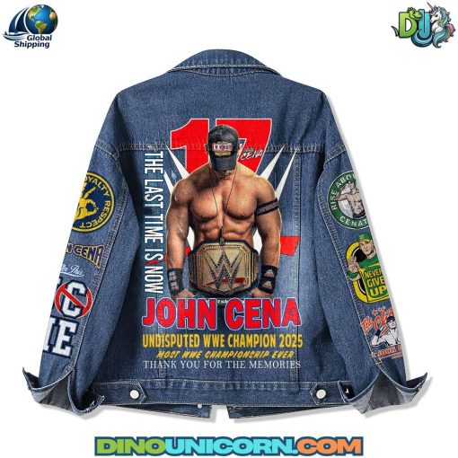 John Cena WWE Denim Jacket