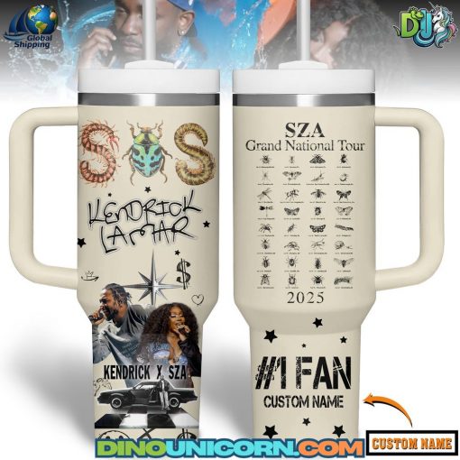 Kendrick Lamar x SZA Stanley Tumbler Cup