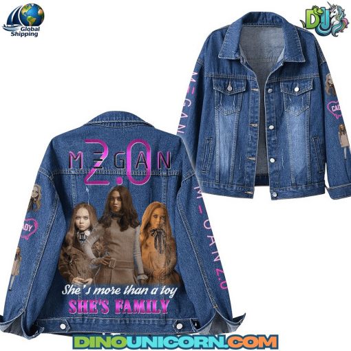 M3GAN 2.0 Denim Jacket