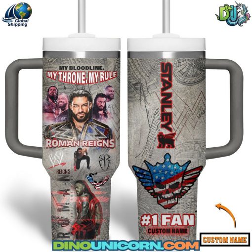 Roman Reigns WWE Stanley Tumbler Cup