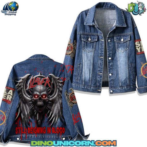 Slayer Band Denim Jacket
