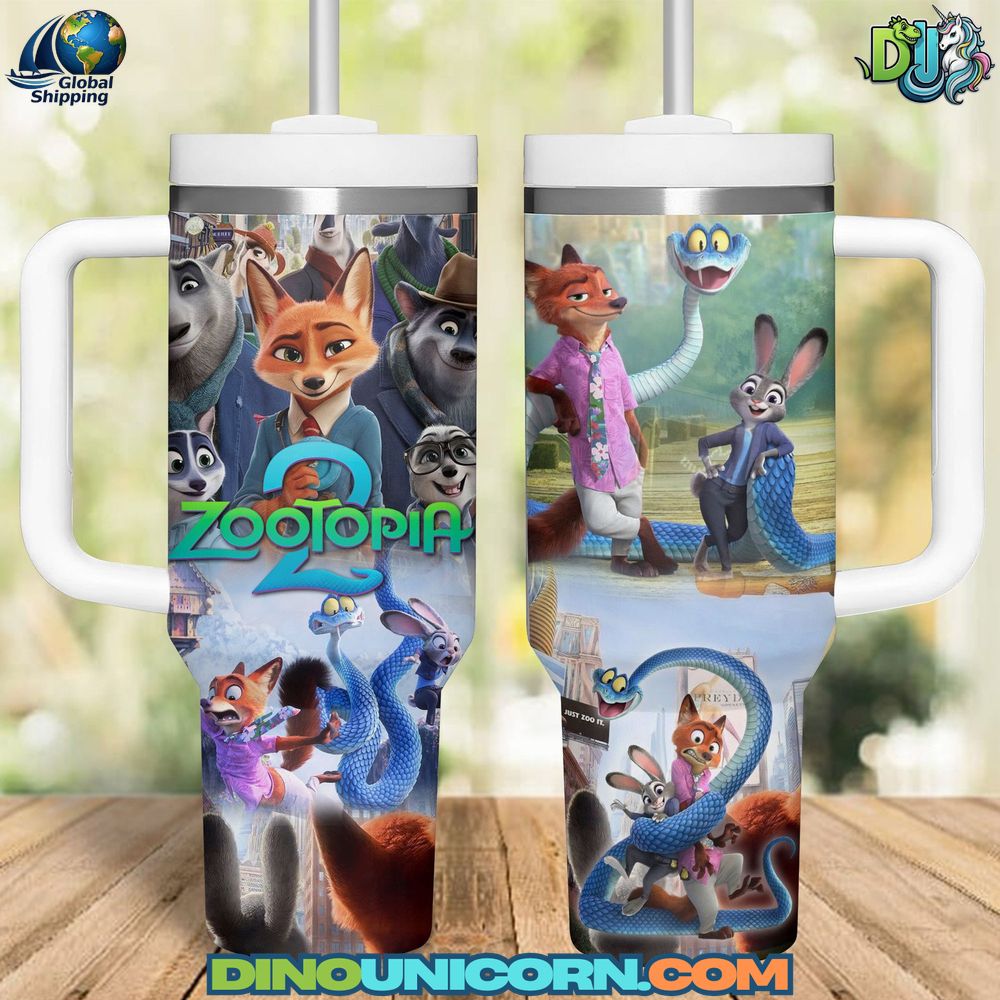 Zootopia Stanley Tumbler Cup Zootopia Stanley Tumbler Cup featuring colorful Disney character artwork, stainless steel insulated design, reusable and leak-proof collectible tumbler for kids, families, and fans. Perfect for hot and cold drinks, travel, and everyday hydration.