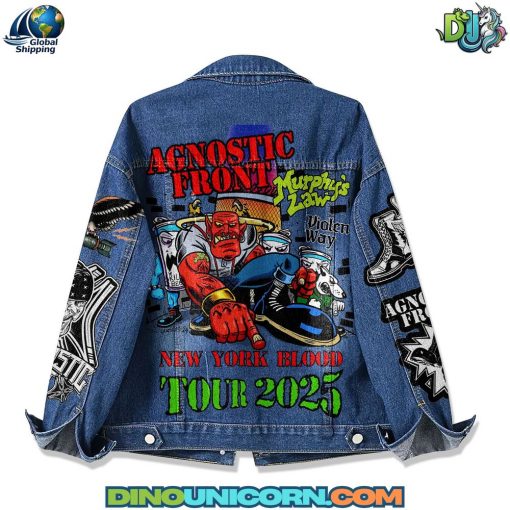 Agnostic Front Denim Jacket