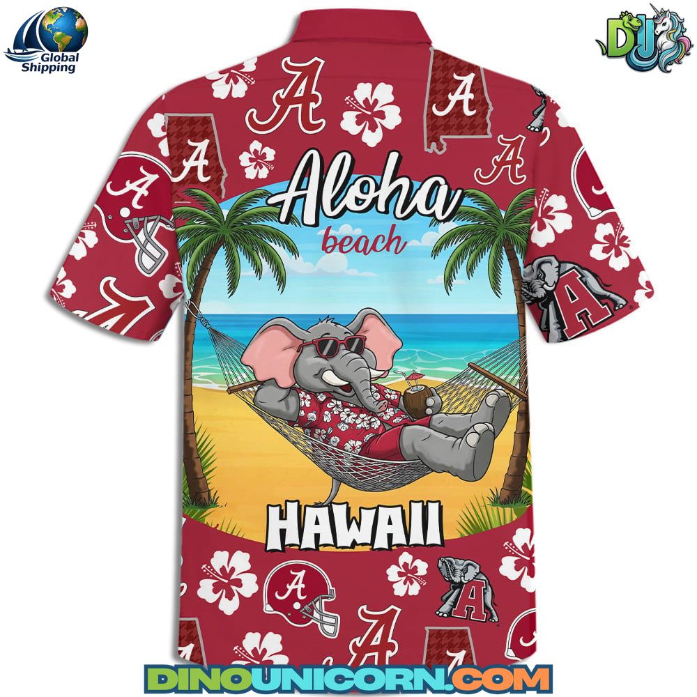 Alabama Crimson Tide Football Hawaiian Shirt Alabama Crimson Tide Football Hawaiian Shirt