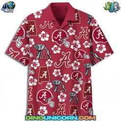 Alabama Crimson Tide Football Hawaiian Shirt
