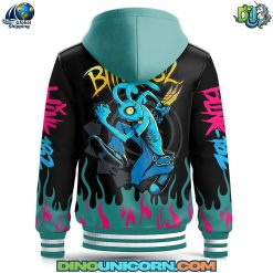 Blink182 Hooded Baseball Jacket