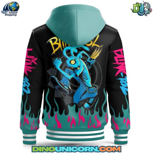Blink-182 Hooded Baseball Jacket