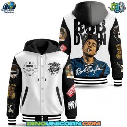 Bob Dylan Hooded Baseball Jacket