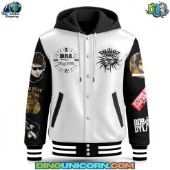 Bob Dylan Hooded Baseball Jacket