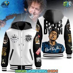 Bob Dylan Hooded Baseball Jacket
