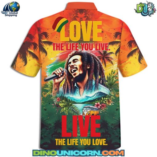Bob Marley Hawaiian Shirt