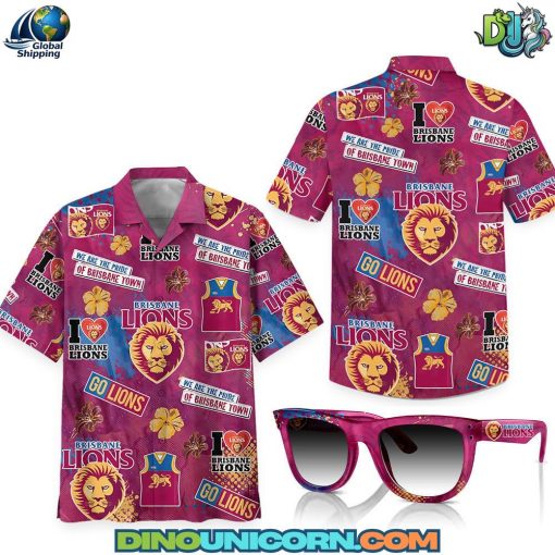 Brisbane Lions Hawaiian Shirt